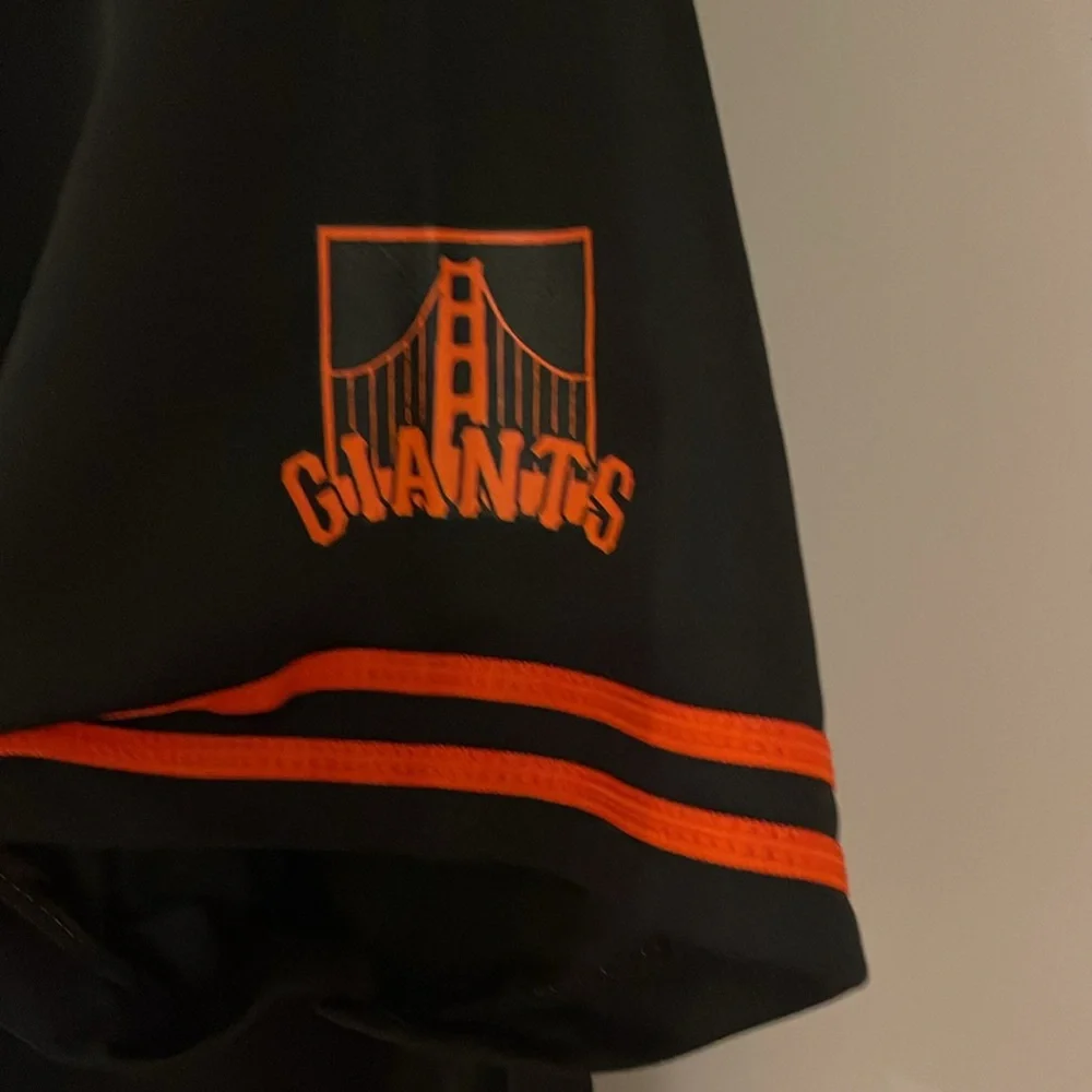 SF Giants Gigantes Black Replica Jersey XL 2023 San Francisco SGA Shirt - Picture 4 of 6